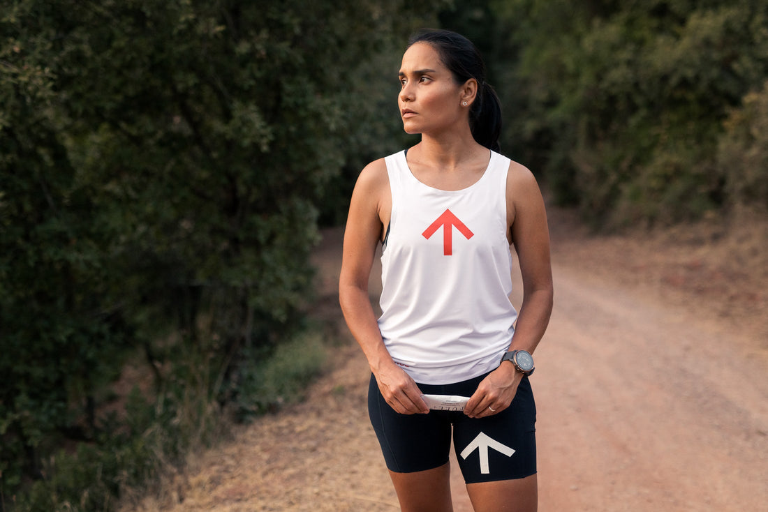 CHANCE Arow Singlet White