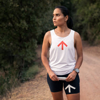 CHANCE Arow Singlet White
